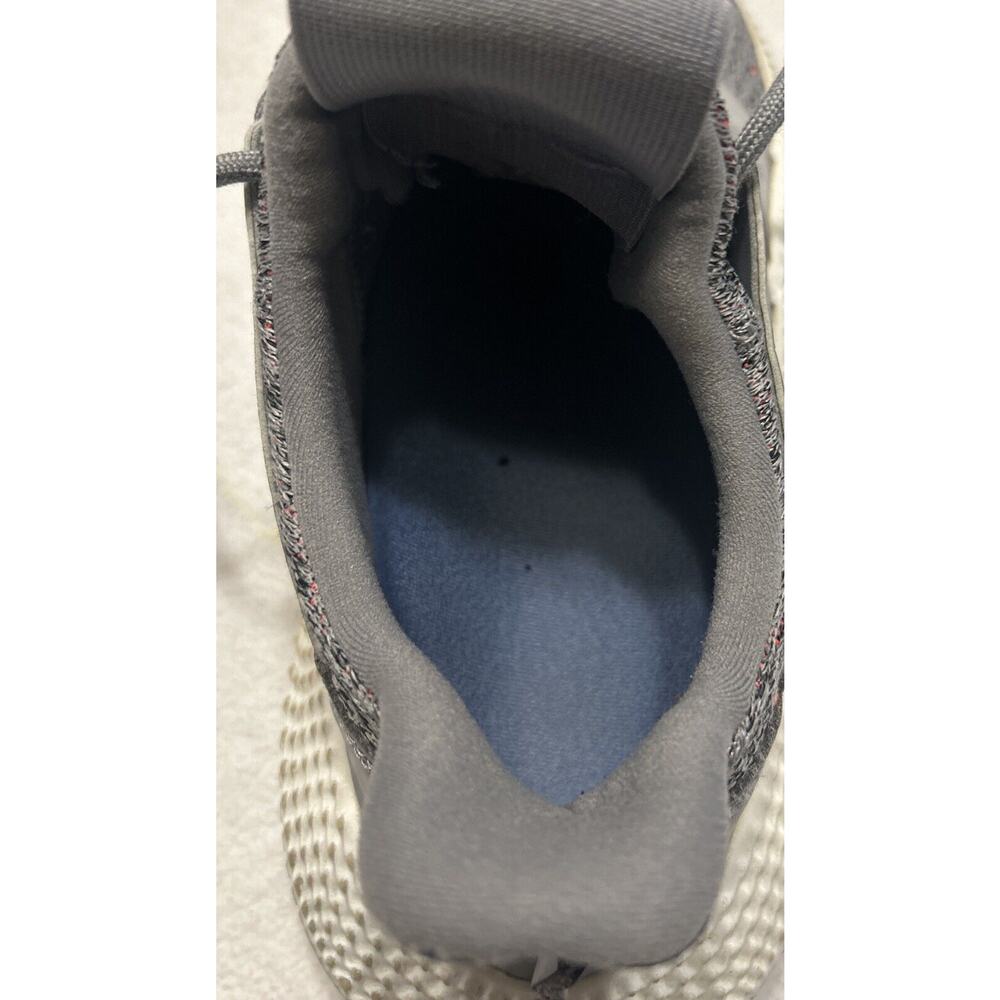 Adidas Prophere Men's Sneakers Sz 9.5 Gray Solar Red White Running Shoes CQ3023 - Picture 11 of 12